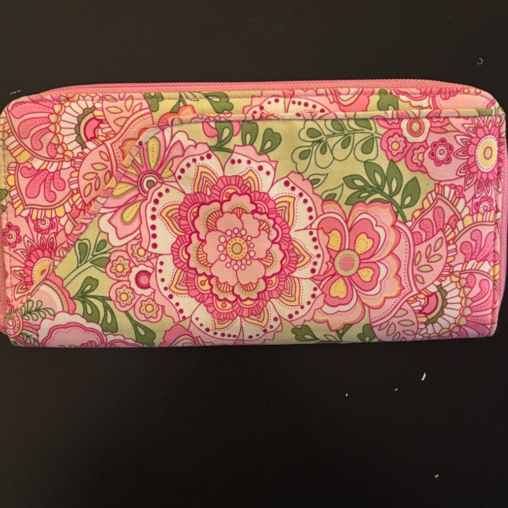 EUC Vera Bradley Travel Wallet.